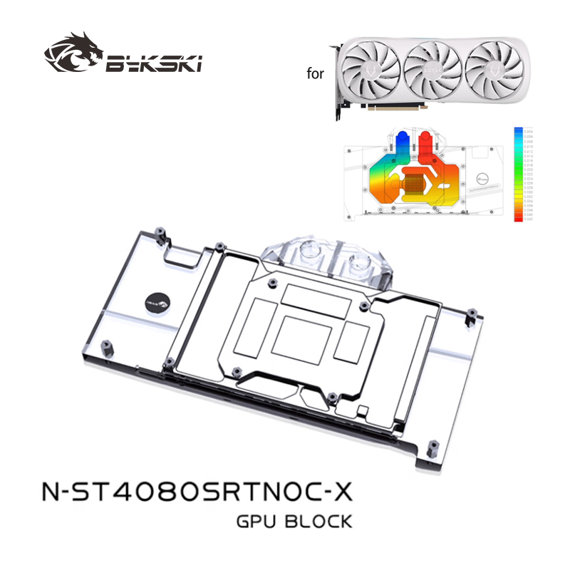 Bykski N-ST4080SRTNOC-X Blok G - Rtx 4080 Water Cooling Block ulasan dan harga